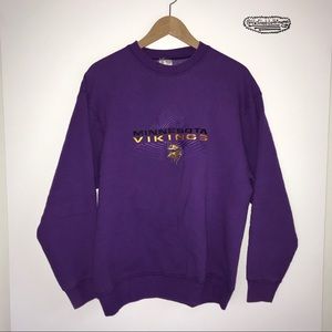 Vintage Minnesota Vikings Crewneck L USA Made.